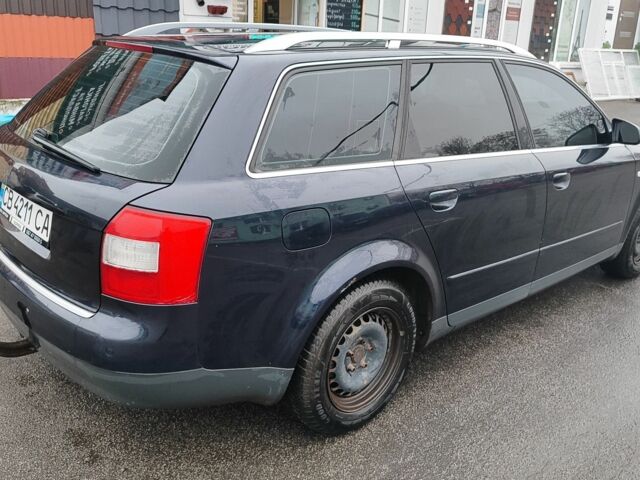 Синий Ауди А4, объемом двигателя 1.9 л и пробегом 390 тыс. км за 3900 $, фото 3 на Automoto.ua