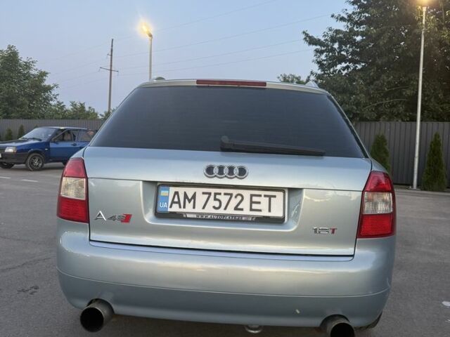 Синий Ауди А4, объемом двигателя 1.8 л и пробегом 340 тыс. км за 4200 $, фото 3 на Automoto.ua