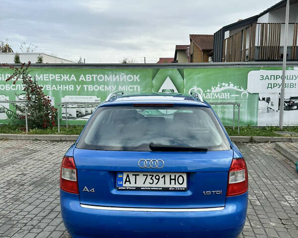 Синий Ауди А4, объемом двигателя 1.9 л и пробегом 223 тыс. км за 5490 $, фото 12 на Automoto.ua