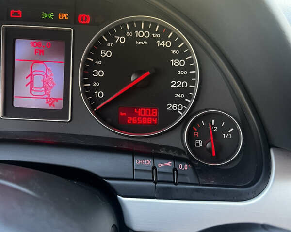 Синий Ауди А4, объемом двигателя 1.8 л и пробегом 265 тыс. км за 5900 $, фото 12 на Automoto.ua