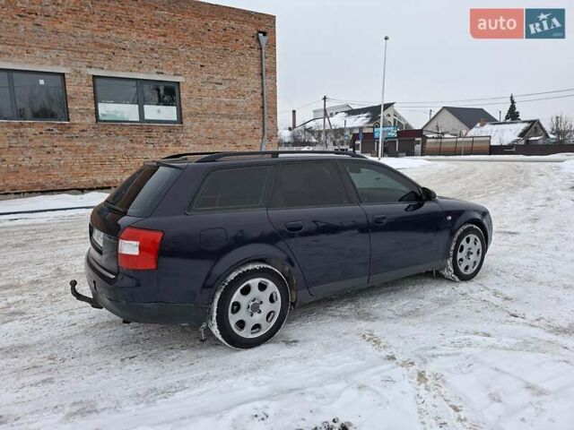 Синий Ауди А4, объемом двигателя 2.5 л и пробегом 302 тыс. км за 4100 $, фото 7 на Automoto.ua