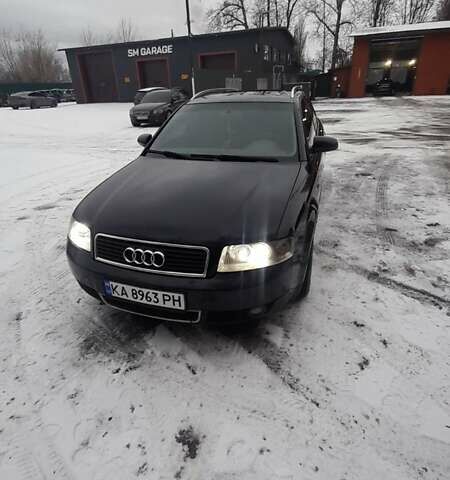 Синий Ауди А4, объемом двигателя 2.5 л и пробегом 270 тыс. км за 5300 $, фото 9 на Automoto.ua