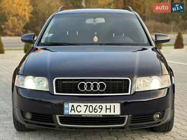 Синий Ауди А4, объемом двигателя 2.5 л и пробегом 298 тыс. км за 3899 $, фото 1 на Automoto.ua