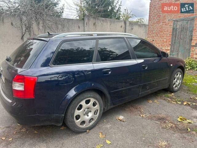 Ауді А4 2004 у Машевке на Automoto.ua Синій Ауді А4, об'ємом двигуна 1.9 л та пробігом 350 тис. км за 4900 $, фото 3 на Automoto.ua