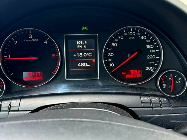 Синий Ауди А4, объемом двигателя 1.9 л и пробегом 290 тыс. км за 6000 $, фото 9 на Automoto.ua