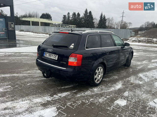 Синий Ауди А4, объемом двигателя 1.9 л и пробегом 312 тыс. км за 5300 $, фото 2 на Automoto.ua