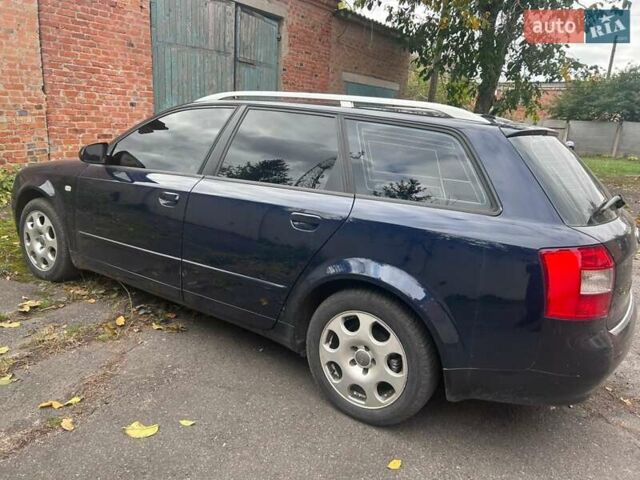 Ауді А4 2004 у Машевке на Automoto.ua Синій Ауді А4, об'ємом двигуна 1.9 л та пробігом 350 тис. км за 4900 $, фото 1 на Automoto.ua
