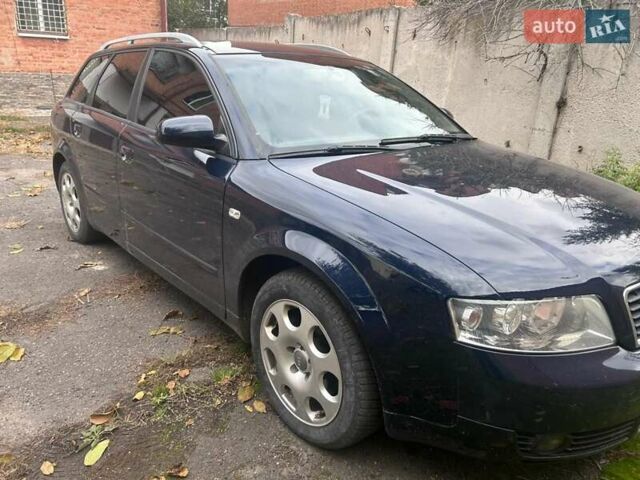 Ауді А4 2004 у Машевке на Automoto.ua Синій Ауді А4, об'ємом двигуна 1.9 л та пробігом 350 тис. км за 4900 $, фото 4 на Automoto.ua