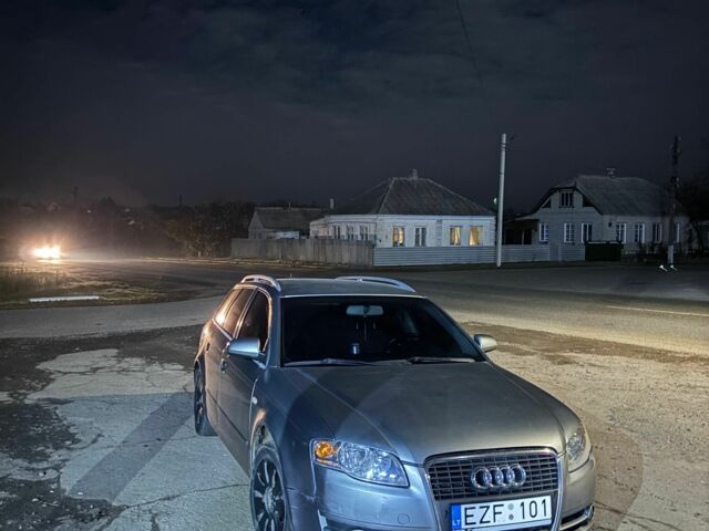 Синий Ауди А4, объемом двигателя 2 л и пробегом 300 тыс. км за 3600 $, фото 1 на Automoto.ua