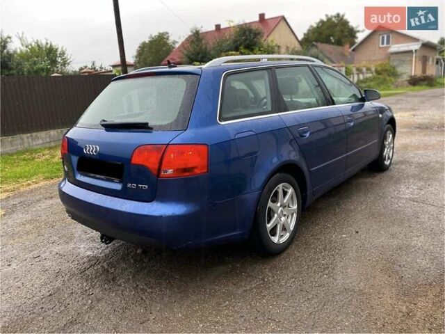 Синий Ауди А4, объемом двигателя 2 л и пробегом 400 тыс. км за 3150 $, фото 4 на Automoto.ua
