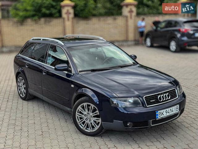 Синий Ауди А4, объемом двигателя 2.5 л и пробегом 335 тыс. км за 5950 $, фото 2 на Automoto.ua