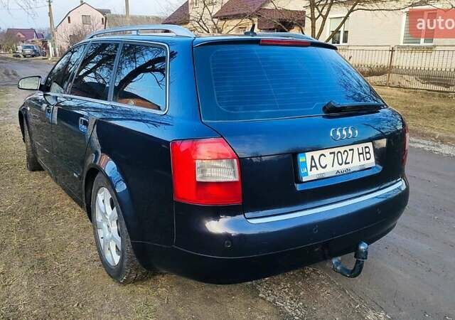 Синій Ауді А4, об'ємом двигуна 2.5 л та пробігом 427 тис. км за 5200 $, фото 4 на Automoto.ua
