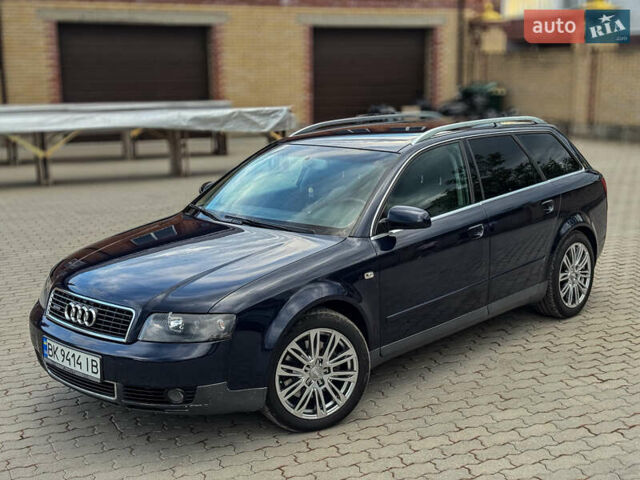 Синий Ауди А4, объемом двигателя 2.5 л и пробегом 335 тыс. км за 5950 $, фото 5 на Automoto.ua