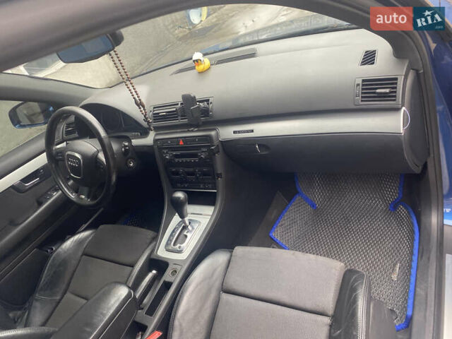 Синий Ауди А4, объемом двигателя 2 л и пробегом 270 тыс. км за 7500 $, фото 11 на Automoto.ua