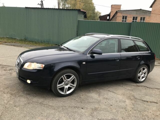 Синий Ауди А4, объемом двигателя 2 л и пробегом 313 тыс. км за 3599 $, фото 1 на Automoto.ua