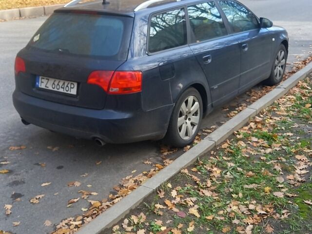 Синий Ауди А4, объемом двигателя 2 л и пробегом 313 тыс. км за 3300 $, фото 3 на Automoto.ua