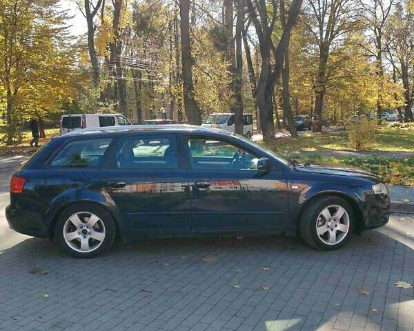 Синий Ауди А4, объемом двигателя 2.5 л и пробегом 267 тыс. км за 6700 $, фото 1 на Automoto.ua