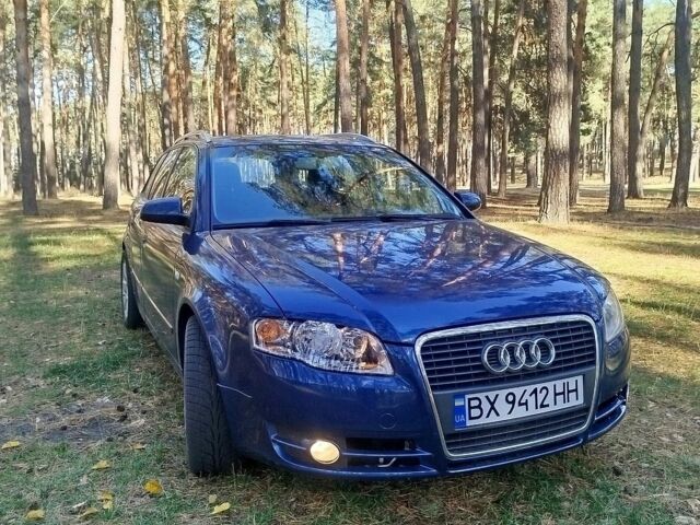 Синий Ауди А4, объемом двигателя 2.5 л и пробегом 293 тыс. км за 5100 $, фото 1 на Automoto.ua