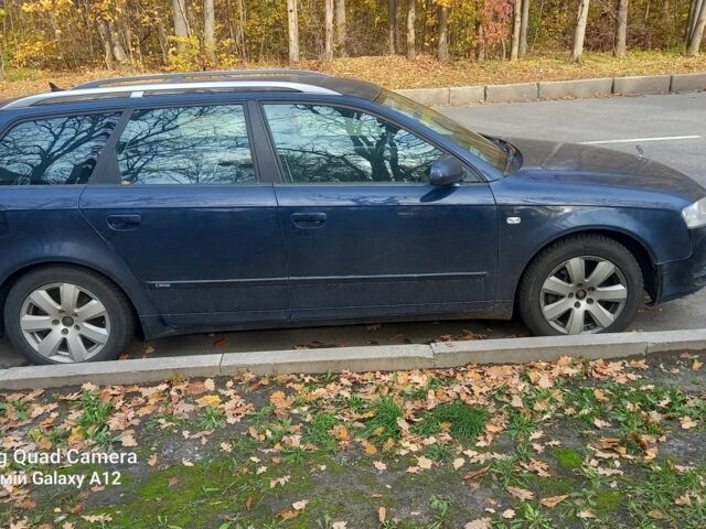 Синий Ауди А4, объемом двигателя 2 л и пробегом 313 тыс. км за 3300 $, фото 2 на Automoto.ua