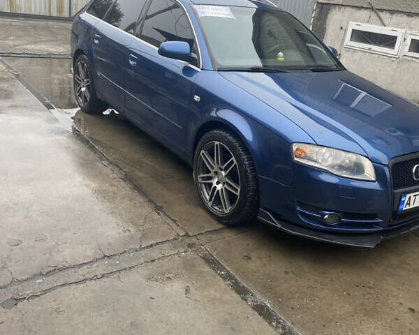 Синий Ауди А4, объемом двигателя 2 л и пробегом 270 тыс. км за 7500 $, фото 2 на Automoto.ua