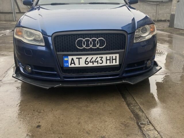 Синий Ауди А4, объемом двигателя 2 л и пробегом 270 тыс. км за 7000 $, фото 1 на Automoto.ua