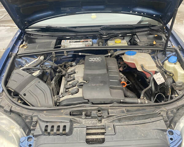 Синий Ауди А4, объемом двигателя 2 л и пробегом 270 тыс. км за 7500 $, фото 12 на Automoto.ua