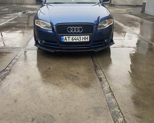 Синий Ауди А4, объемом двигателя 2 л и пробегом 270 тыс. км за 7500 $, фото 3 на Automoto.ua