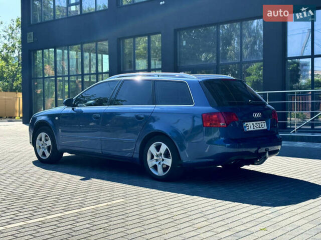 Синий Ауди А4, объемом двигателя 2 л и пробегом 278 тыс. км за 7000 $, фото 3 на Automoto.ua