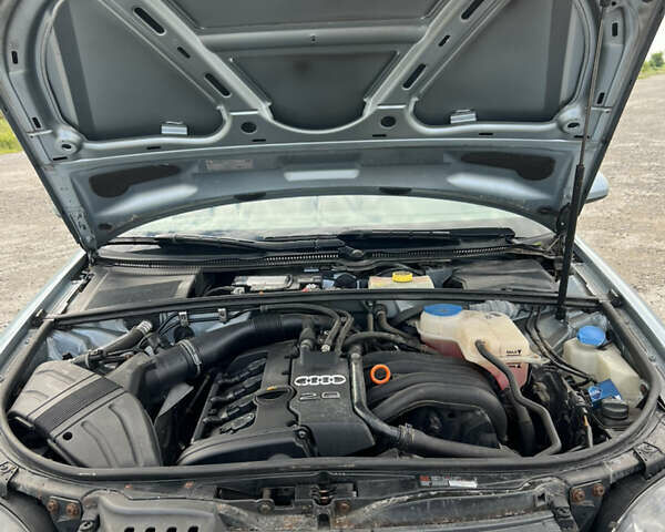 Синій Ауді А4, об'ємом двигуна 2 л та пробігом 210 тис. км за 6600 $, фото 57 на Automoto.ua