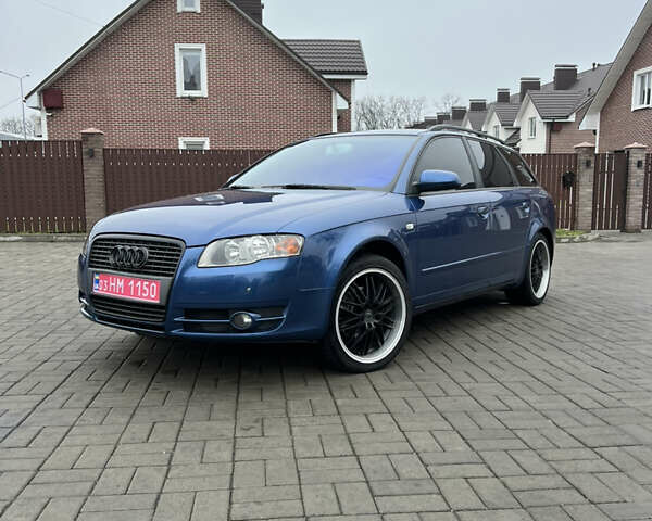 Синий Ауди А4, объемом двигателя 2 л и пробегом 260 тыс. км за 8200 $, фото 2 на Automoto.ua