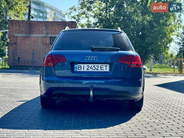 Синий Ауди А4, объемом двигателя 2 л и пробегом 278 тыс. км за 7000 $, фото 4 на Automoto.ua