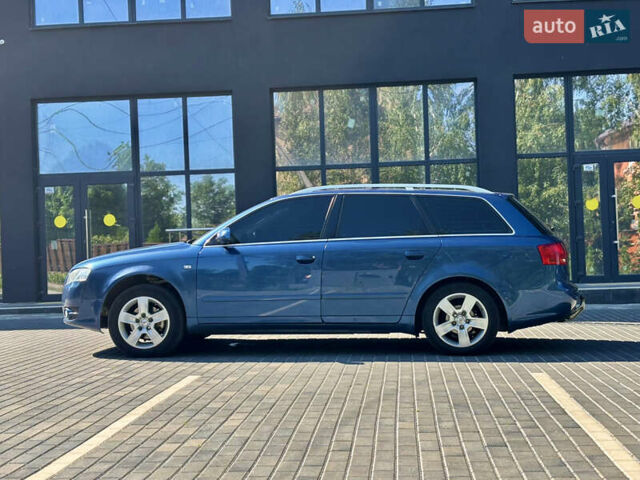 Синий Ауди А4, объемом двигателя 2 л и пробегом 278 тыс. км за 7000 $, фото 2 на Automoto.ua