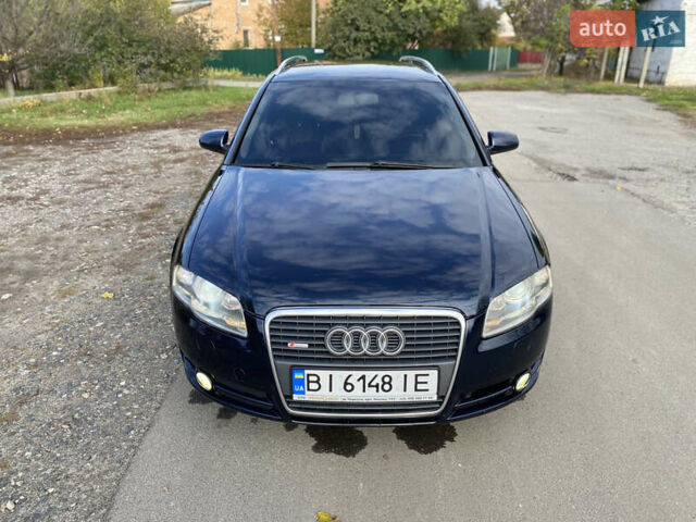 Ауді А4 2006 у Гадяче на Automoto.ua Синій Ауді А4, об'ємом двигуна 2 л та пробігом 318 тис. км за 6700 $, фото 9 на Automoto.ua