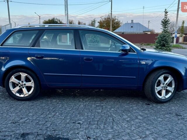 Синий Ауди А4, объемом двигателя 2 л и пробегом 209 тыс. км за 6250 $, фото 3 на Automoto.ua