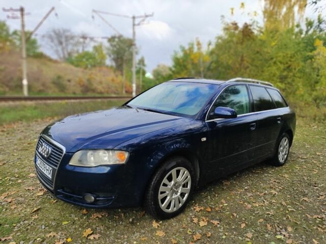 Синий Ауди А4, объемом двигателя 3 л и пробегом 414 тыс. км за 3400 $, фото 3 на Automoto.ua