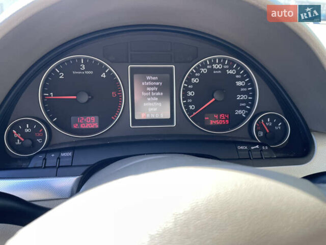 Синій Ауді А4, об'ємом двигуна 2 л та пробігом 345 тис. км за 6900 $, фото 15 на Automoto.ua