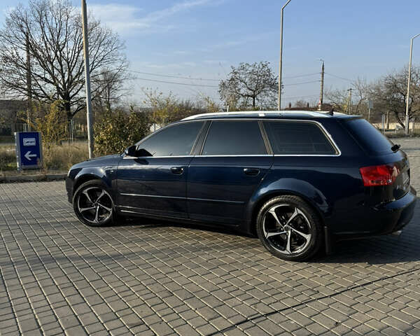 Синий Ауди А4, объемом двигателя 1.98 л и пробегом 300 тыс. км за 8000 $, фото 1 на Automoto.ua