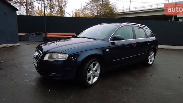 Синій Ауді А4, об'ємом двигуна 2 л та пробігом 320 тис. км за 3900 $, фото 6 на Automoto.ua