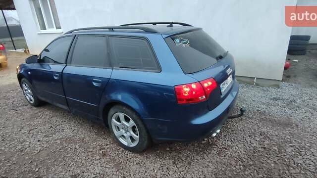 Синий Ауди А4, объемом двигателя 1.9 л и пробегом 370 тыс. км за 5000 $, фото 3 на Automoto.ua