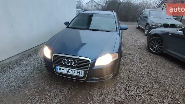 Синий Ауди А4, объемом двигателя 1.9 л и пробегом 370 тыс. км за 5000 $, фото 5 на Automoto.ua