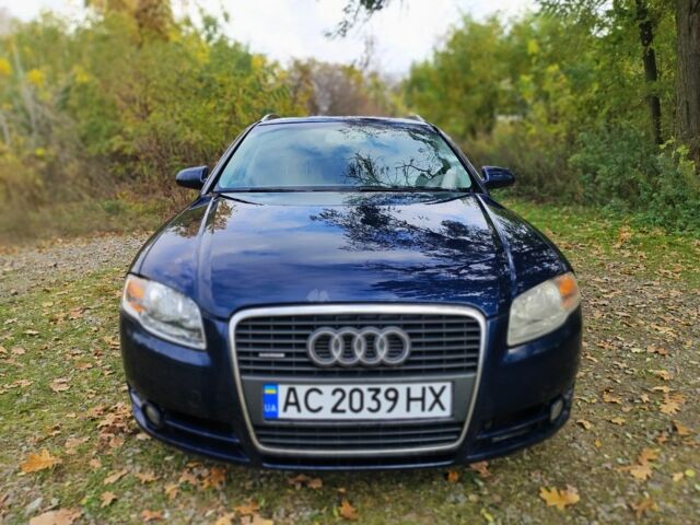 Синий Ауди А4, объемом двигателя 3 л и пробегом 414 тыс. км за 3400 $, фото 1 на Automoto.ua