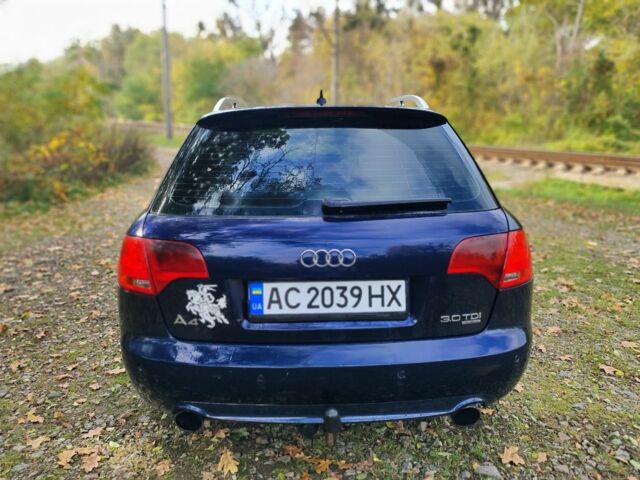 Синий Ауди А4, объемом двигателя 3 л и пробегом 414 тыс. км за 3400 $, фото 6 на Automoto.ua