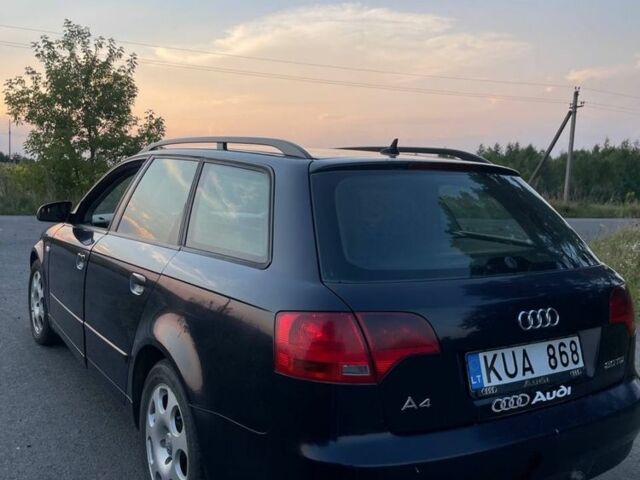 Ауди А4 2007 в Ровно на Automoto.ua Синий Ауди А4, объемом двигателя 2 л и пробегом 3 тыс. км за 3150 $, фото 2 на Automoto.ua