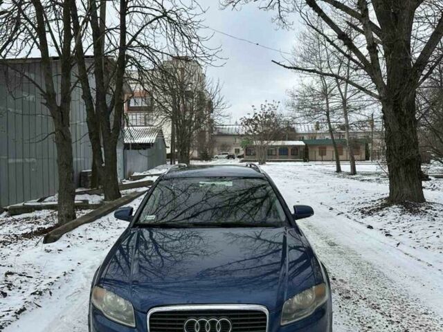 Синій Ауді А4, об'ємом двигуна 2 л та пробігом 250 тис. км за 3600 $, фото 1 на Automoto.ua