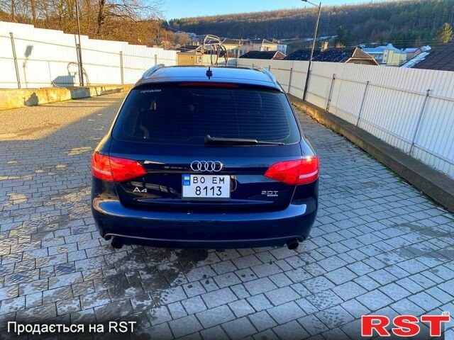 Синій Ауді А4, об'ємом двигуна 2 л та пробігом 170 тис. км за 10300 $, фото 3 на Automoto.ua