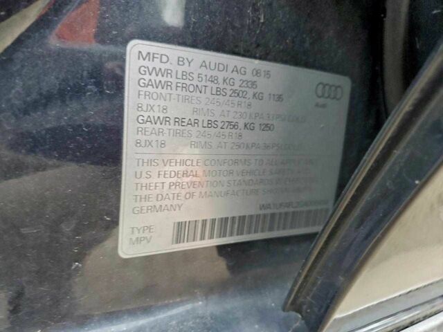 Синій Ауді А4, об'ємом двигуна 2 л та пробігом 110 тис. км за 2500 $, фото 12 на Automoto.ua