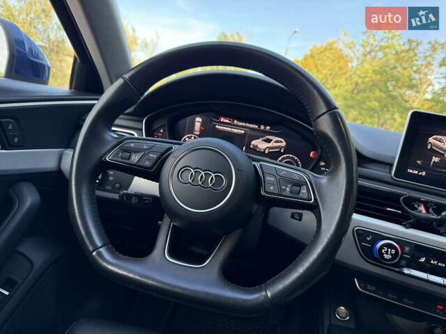 Синий Ауди А4, объемом двигателя 3 л и пробегом 210 тыс. км за 21000 $, фото 76 на Automoto.ua