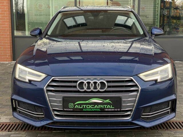 Синий Ауди А4, объемом двигателя 2 л и пробегом 235 тыс. км за 20990 $, фото 1 на Automoto.ua