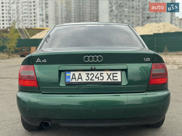 Зеленый Ауди А4, объемом двигателя 1.78 л и пробегом 188 тыс. км за 5000 $, фото 5 на Automoto.ua