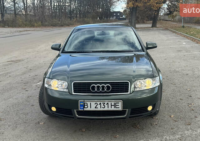 Зелений Ауді А4, об'ємом двигуна 1.98 л та пробігом 263 тис. км за 4700 $, фото 1 на Automoto.ua